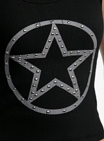 Social Collision Sheriff Star Girls Tank Top