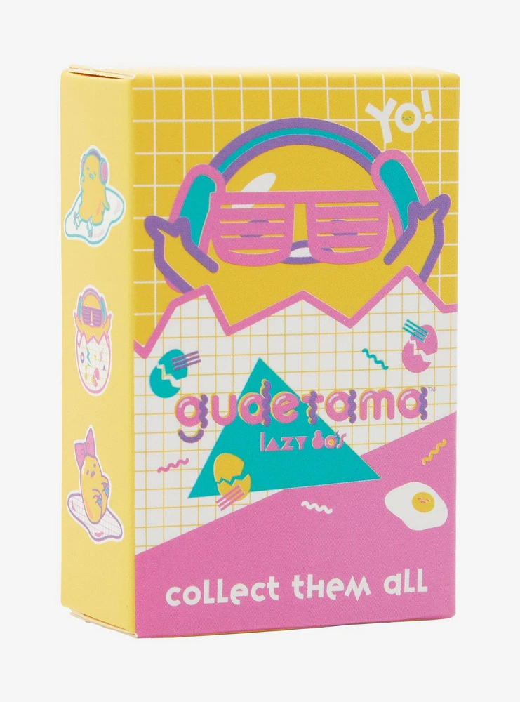 Gudetama Neon 80s Blind Box Enamel Pin