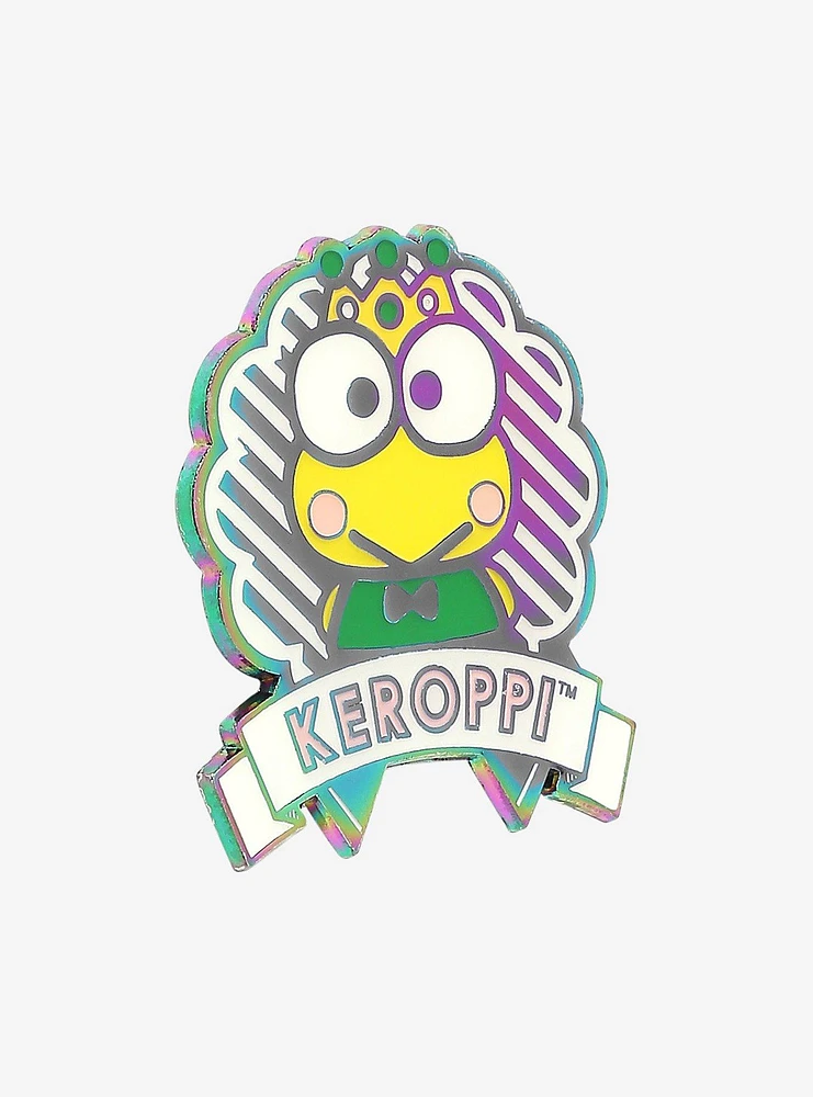 Keroppi Crown Enamel Pin