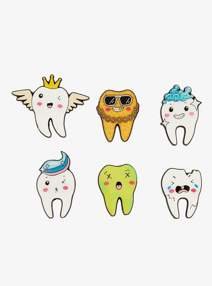 Happy & Sad Teeth Blind Box Enamel Pin