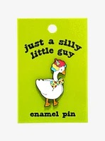 Silly Goose Clown Enamel Pin