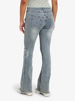 Hello Kitty Patch Low Rise Jeans