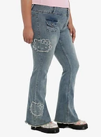 Hello Kitty Patch Low Rise Jeans Plus