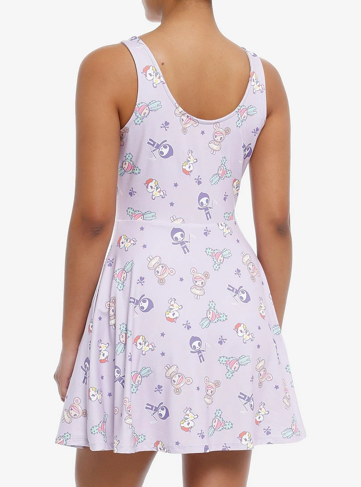 Tokidoki Characters Pastel Active Tank Dress