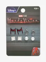 Marvel WandaVision Character Stud Earrings Set