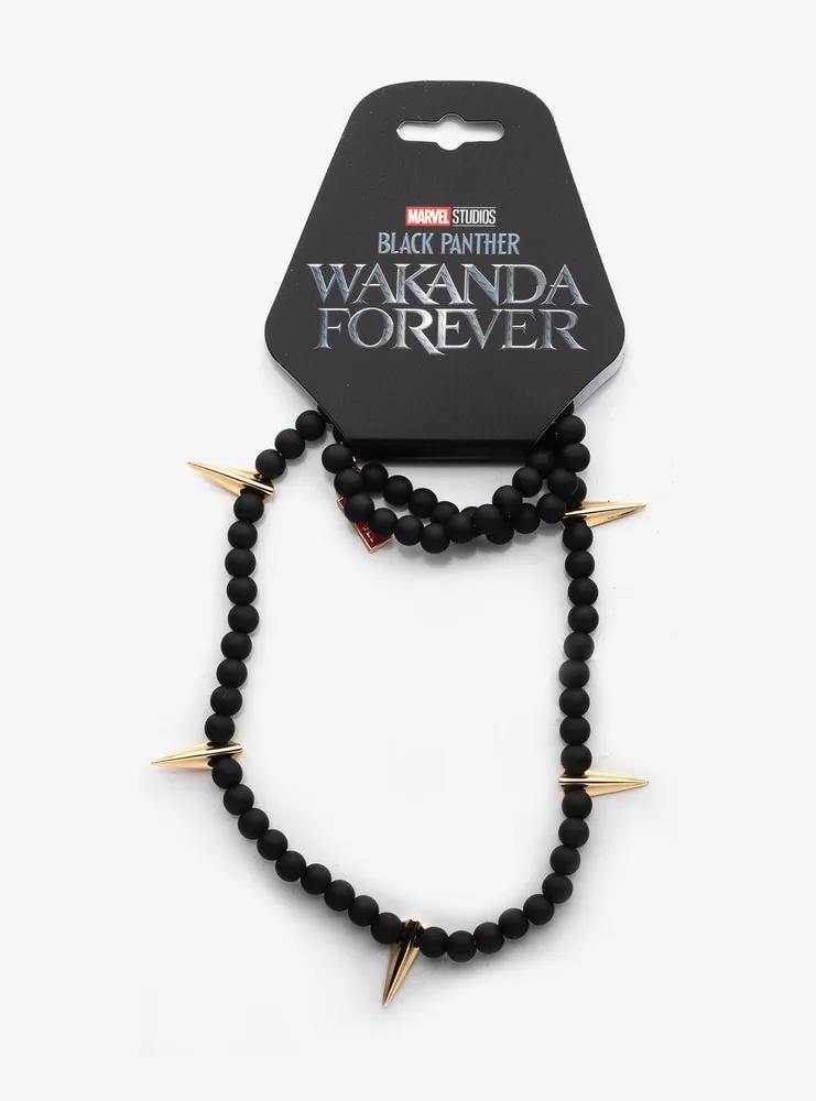 Marvel Black Panther Cast Claw and Acrylic Bead Necklace