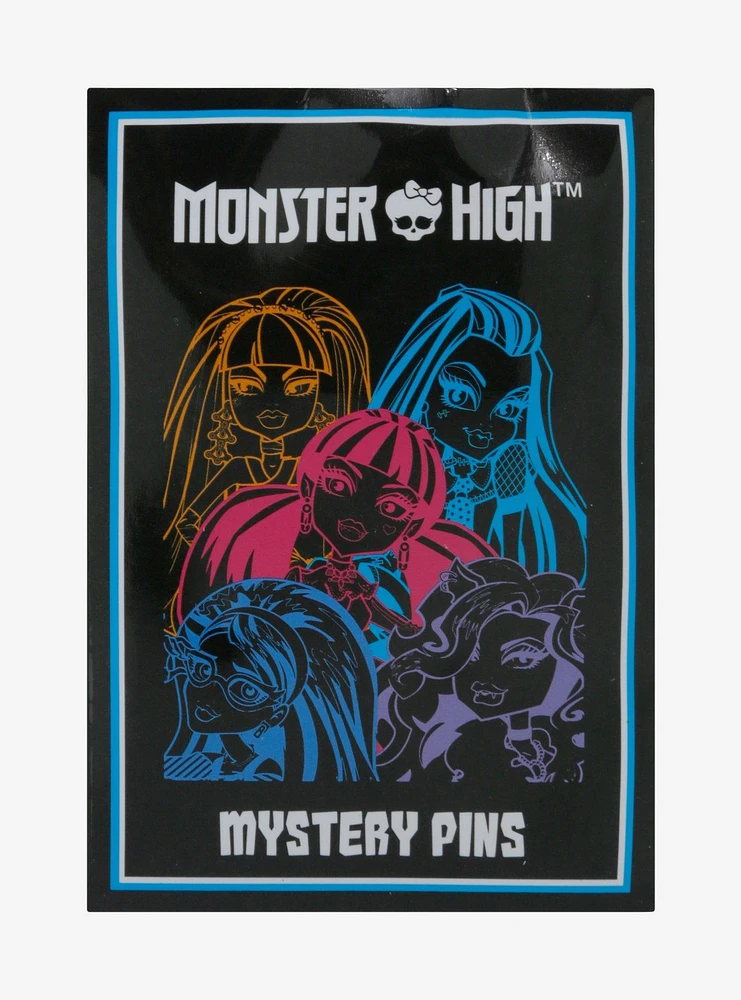 Monster High Character Crest Blind Box Enamel Pin