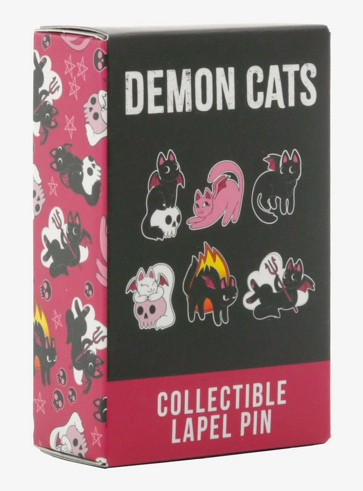 Demon Cats Blind Box Enamel Pin