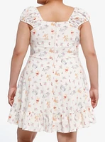 Disney Winnie The Pooh Lace-Up Dress Plus