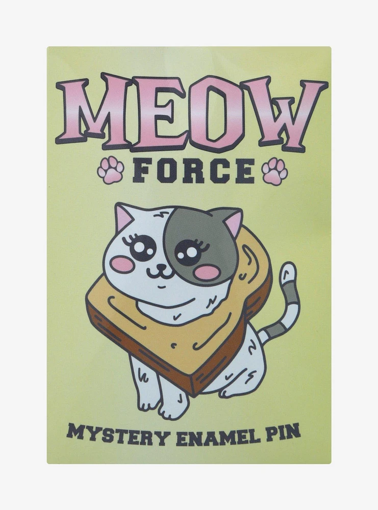 Cat Meow Force Meme Blind Bag Enamel Pins