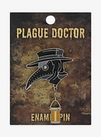 Plague Doctor Lamp Enamel Pin