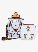 Loungefly Peanuts Snoopy and Woodstock Camper Crossbody Bag