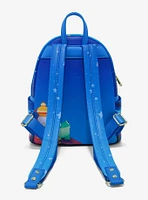 Loungefly Disney Lilo & Stitch Scrump and Stitch Camping Glow-in-the-Dark Mini Backpack