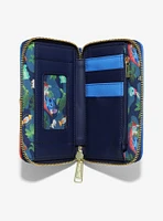 Loungefly Disney Lilo & Stitch Scrump and Pudge Camping Zip Wallet