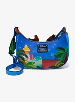 Loungefly Disney Lilo & Stitch Scrump and Stitch Starry Hammock Crossbody Bag