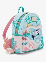 Loungefly Disney Minnie Mouse Vacation Poolside Mini Backpack