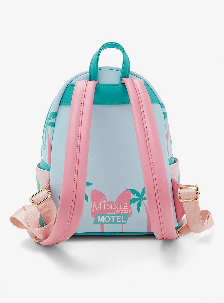 Loungefly Disney Minnie Mouse Vacation Poolside Mini Backpack