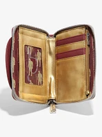 Loungefly Marvel Daredevil Mask Metallic Zip Wallet