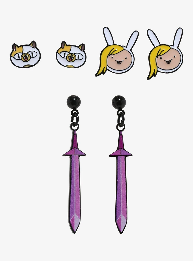 Adventure Time Fionna & Cake Earring Set