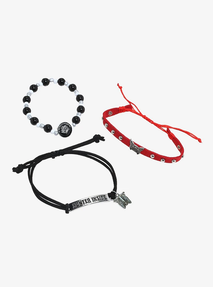 Supernatural Hunter Bracelet Set