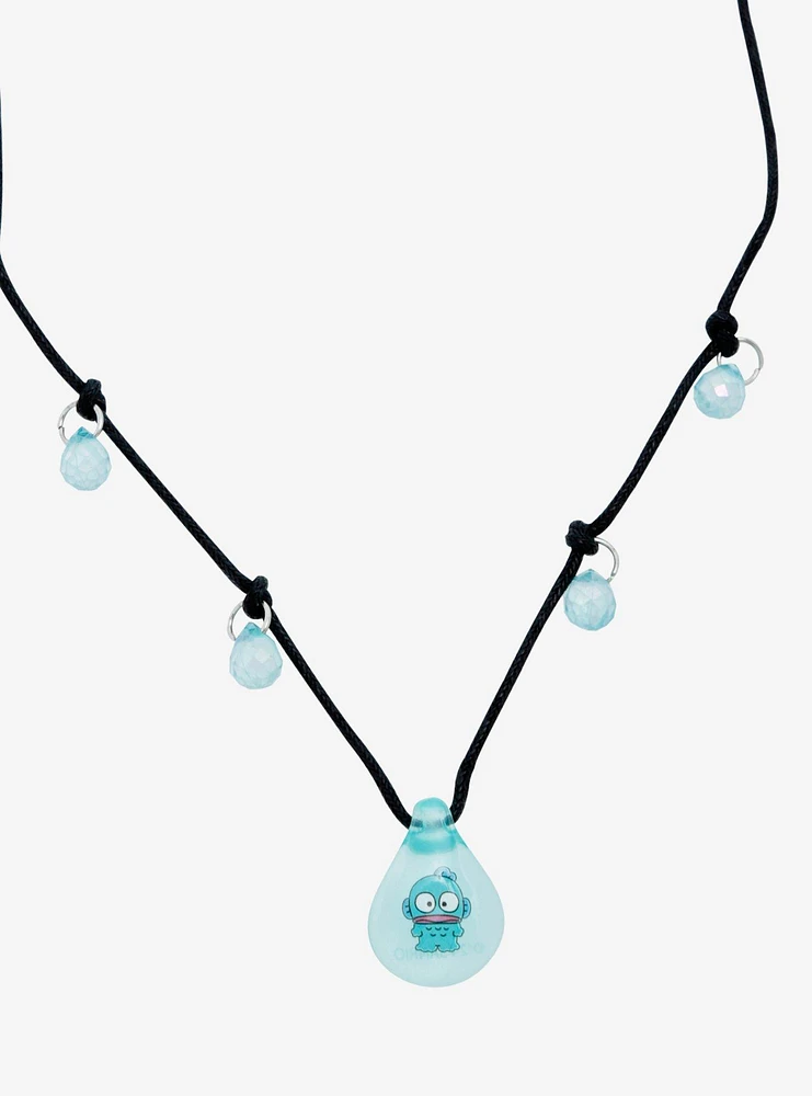 Hangyodon Water Drop Cord Necklace