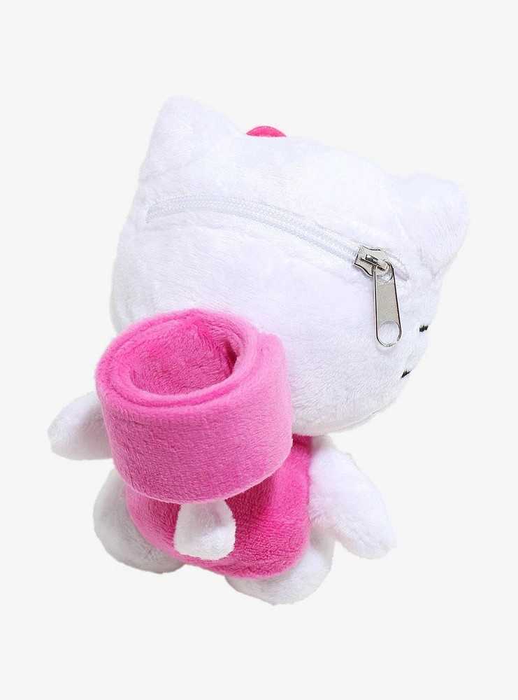 Hello Kitty Pouch Plush Slap Bracelet