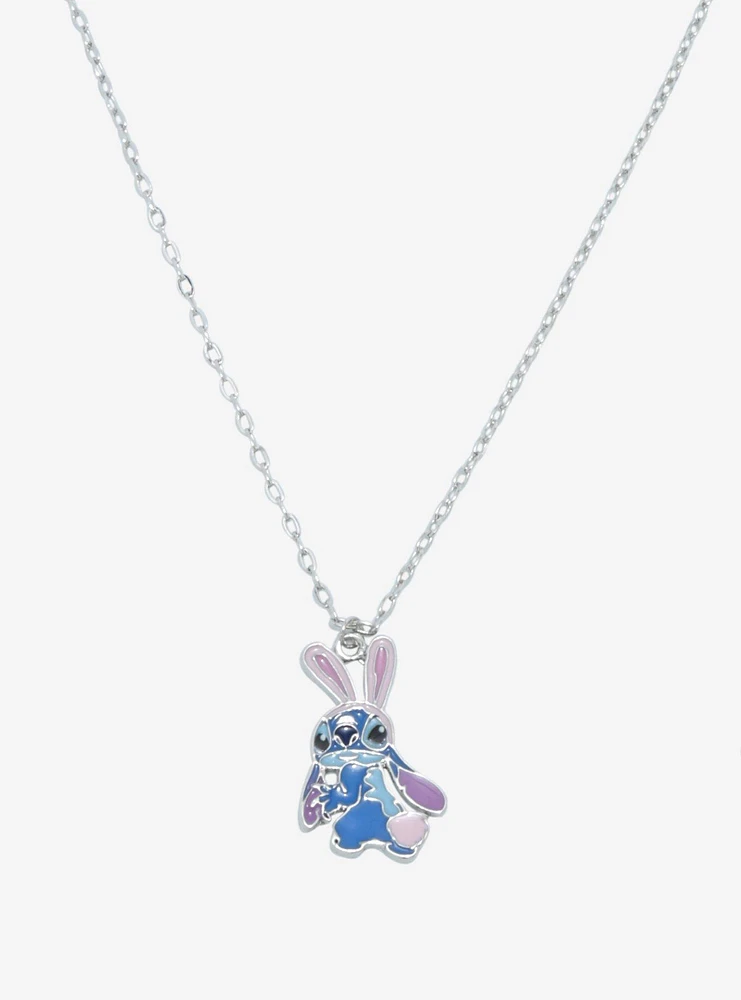 Disney Stitch Bunny Duck Best Friend Necklace Set