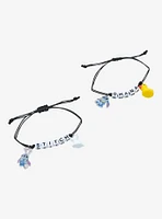 Disney Stitch Bunny Duck Best Friend Cord Bracelet Set