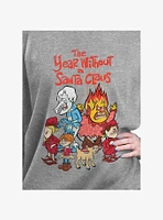 The Year Without a Santa Claus Logo Group Girls Oversized Sweatshirt