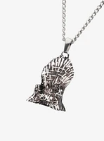 Game of Thrones Iron Throne 3D Pendant Necklace