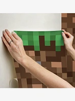 Minecraft Blocks Peel and Stick Wallpaper Mural