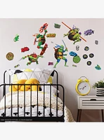 Teenage Mutant Ninja Turtles: Mutant Mayhem Characters Peel and Stick Wall Decals