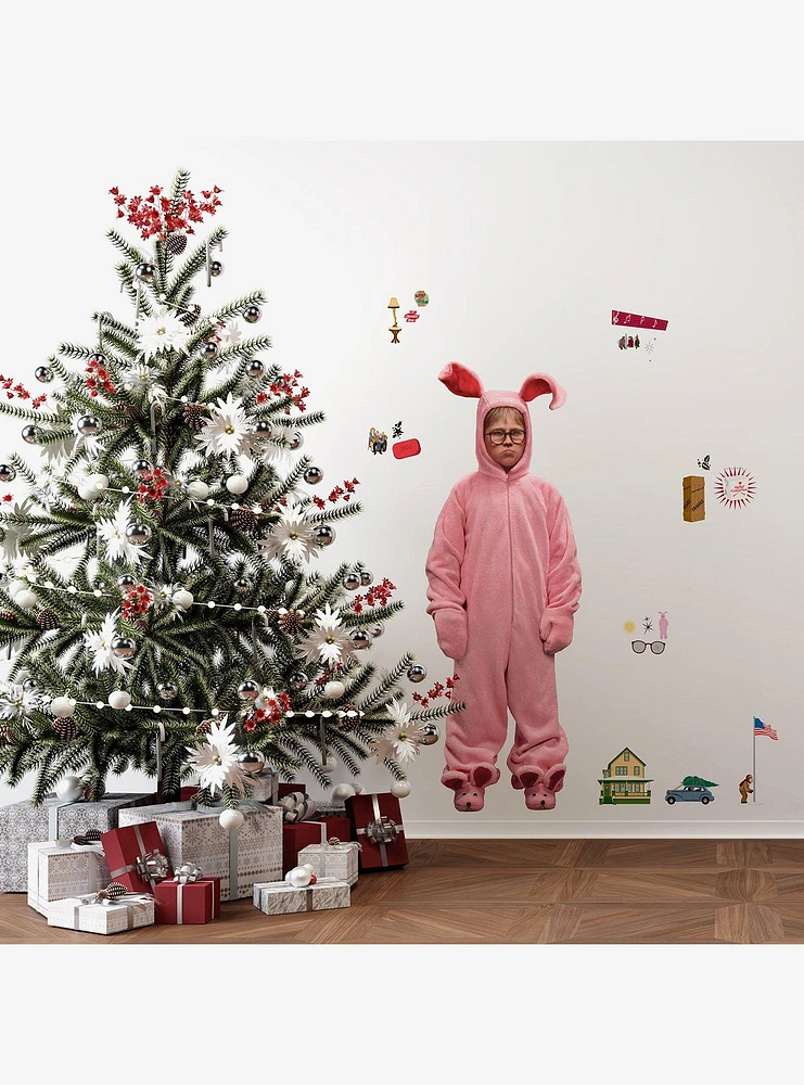 A Christmas Story Ralphie Bunny Suit Giant Wall Decals