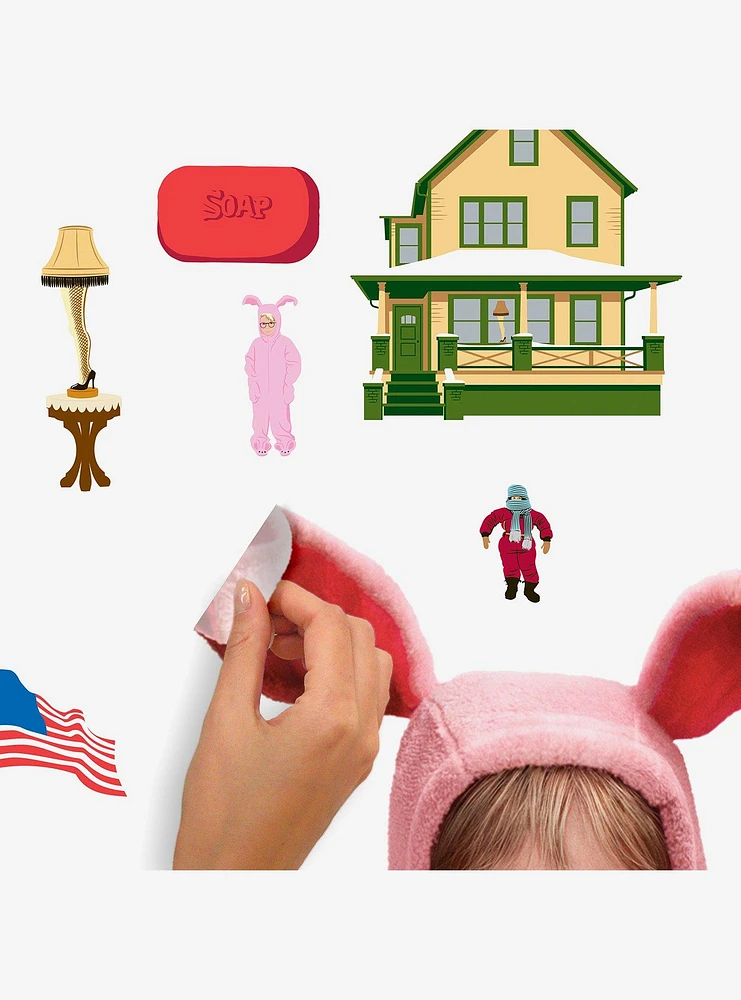 A Christmas Story Ralphie Bunny Suit Giant Wall Decals