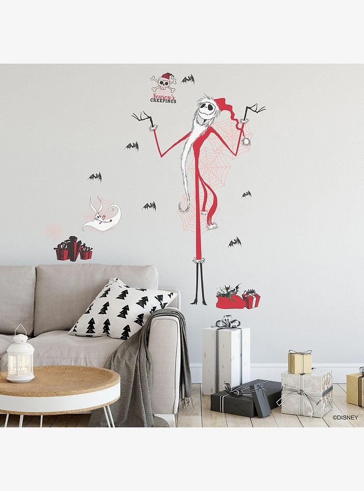 Disney Nightmare Before Christmas Holiday Giant Wall Decals