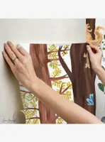 Forest Animal Hide and Seek Peel and Stick Wall Mural