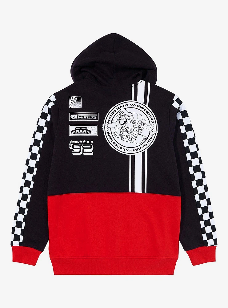 Mario Kart Icons Race Grid Hoodie