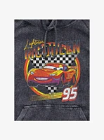 Disney Pixar Cars Lightning McQueen Vintage Race Mineral Wash Hoodie