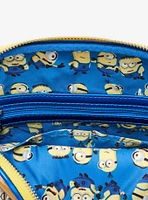 Loungefly Minions Bob Iridescent Dome Satchel Bag