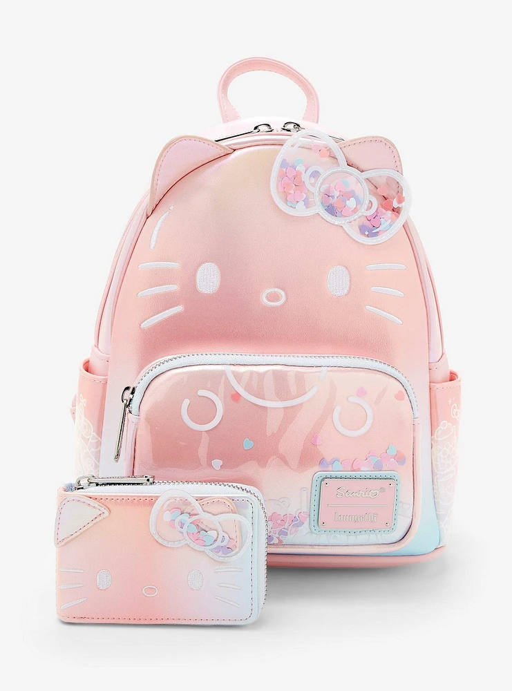 Loungefly Hello Kitty Confetti Pastel Mini Backpack