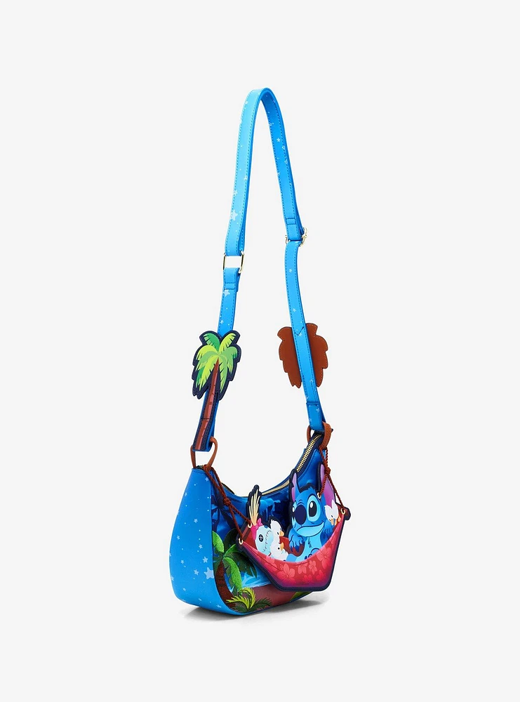 Loungefly Disney Stitch Camping Crossbody Bag