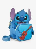 Loungefly Disney Stitch Ukulele Figural Crossbody Bag