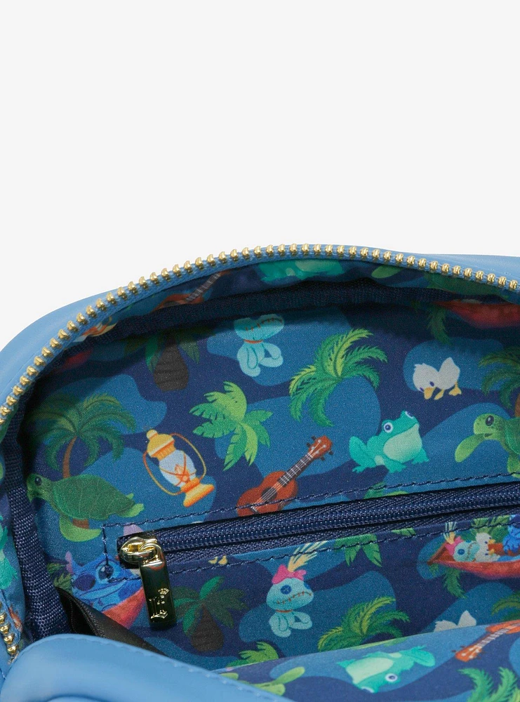 Loungefly Disney Stitch Ukulele Figural Crossbody Bag