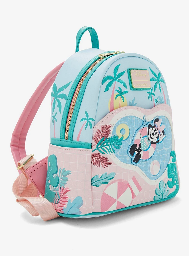 Loungefly Disney Minnie Mouse Vacation Mini Backpack