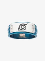 Naruto Shippuden Hidden Leaf Village Blue Headband Ring