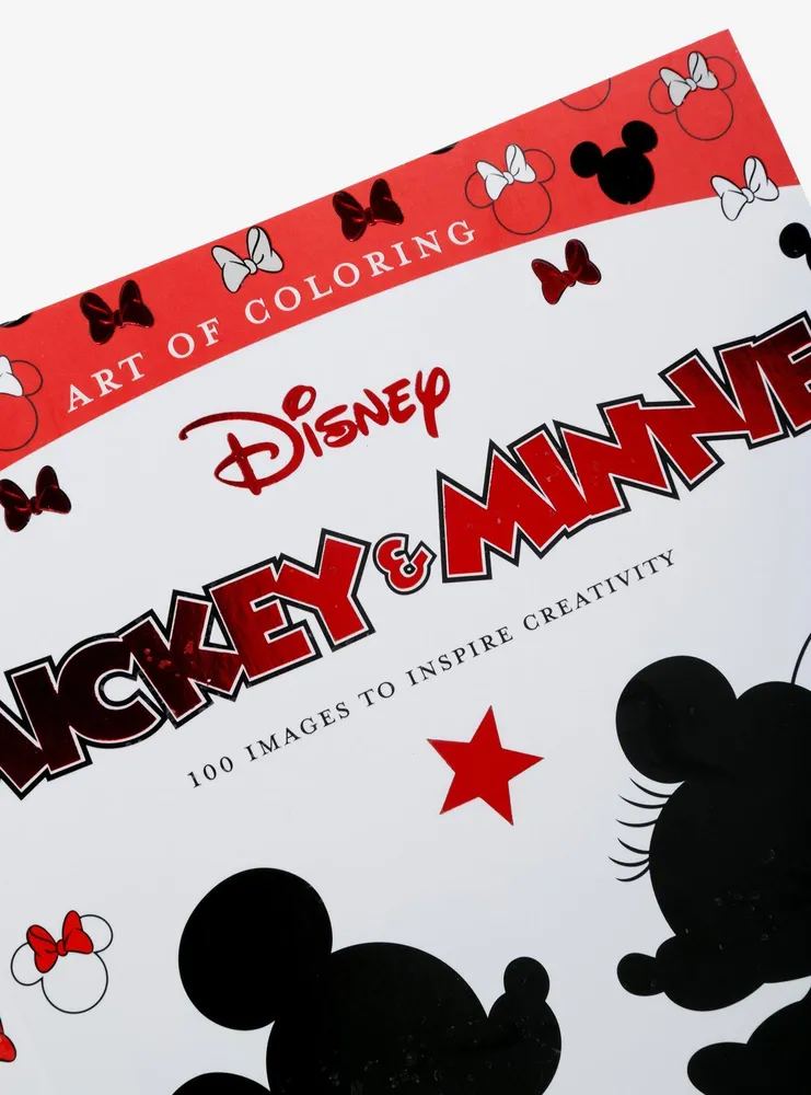 Disney Art Of Coloring: Mickey & Minnie Coloring Book