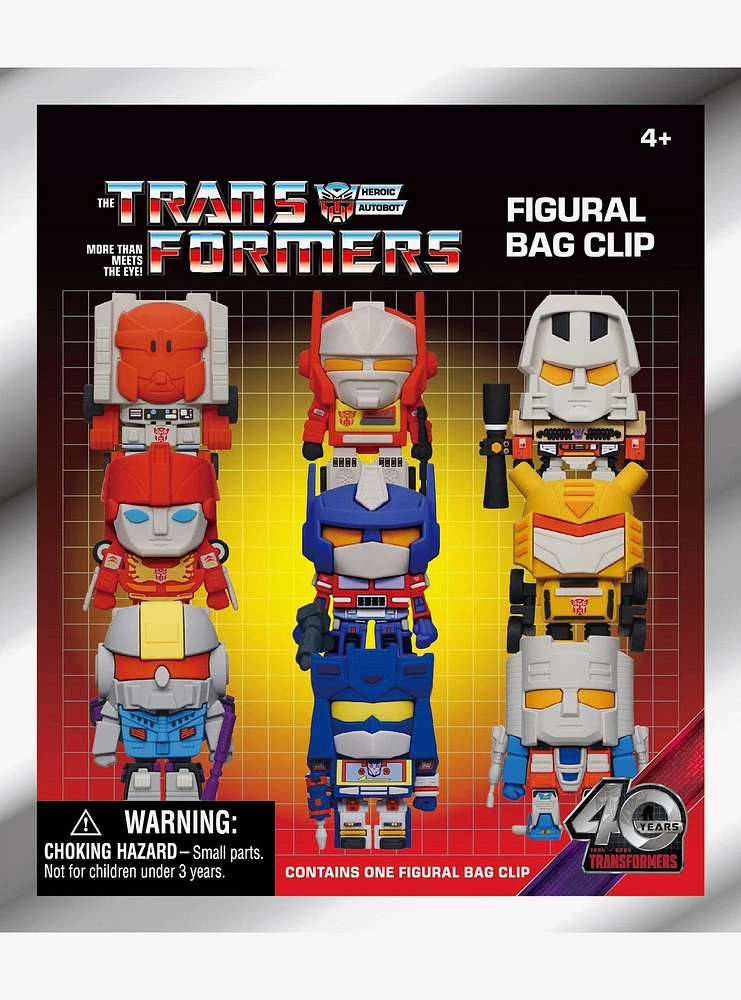 Transformers Anniversary Blind Bag Figural Bag Clip