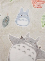 Studio Ghibli® My Neighbor Totoro Leaves Pastel Throw Blanket