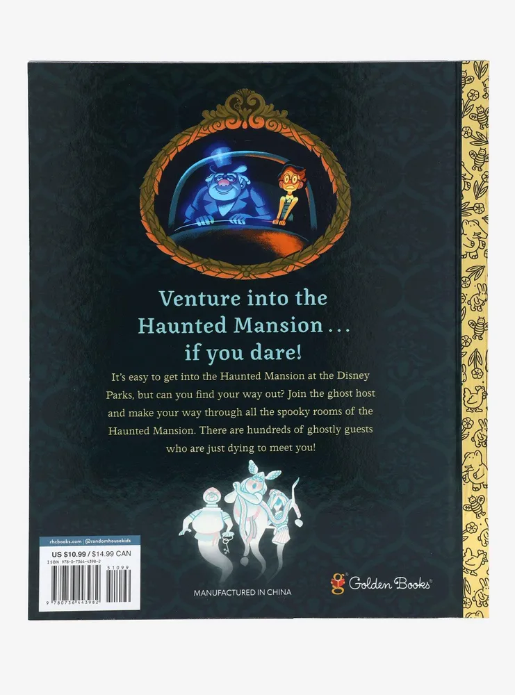 Disney The Haunted Mansion Collector's Edition Big Little Golden Book