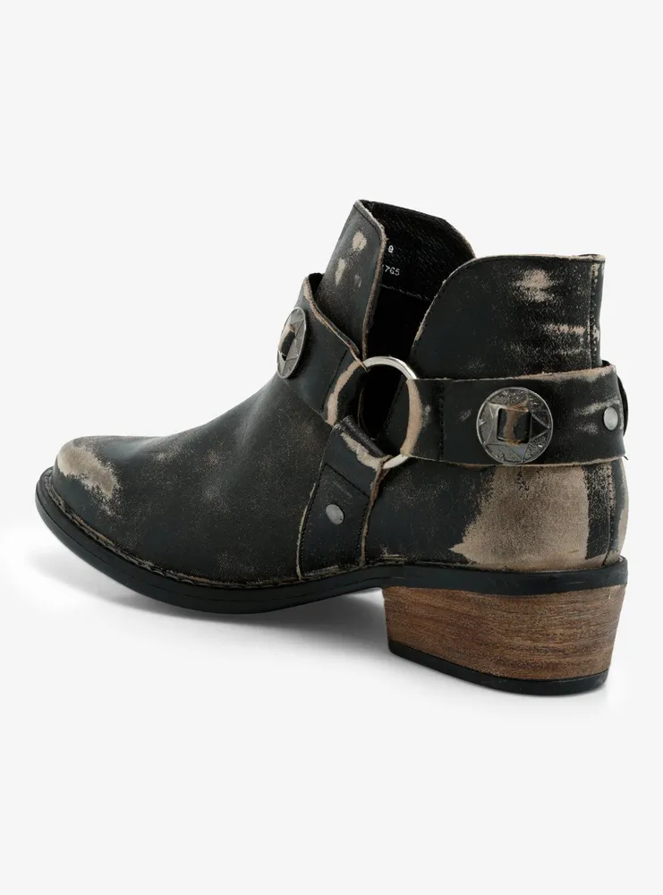 Chinese Laundry Distressed Western Booties